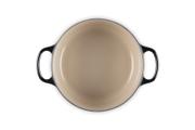 Le Creuset Støpejernsgryte Signature Black 4, 2L (796-21177241402430)