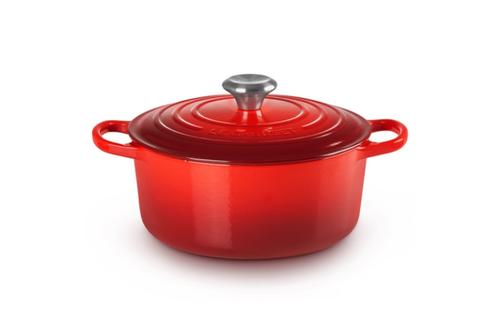 Le Creuset Støpejernsgryte Signature Cerise 4.2L (796-21177240602430)