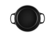 Le Creuset Støpejernsgryte Signature Matt-Sort 4, 2L (796-21177240000430)