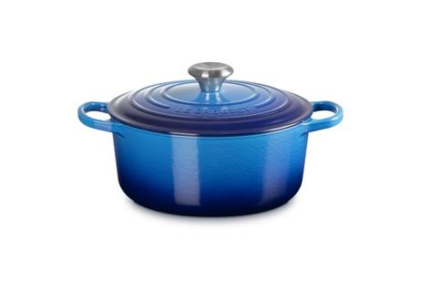 Le Creuset Støpejernsgryte Signature Azure 4, 2L (796-21177242202430)