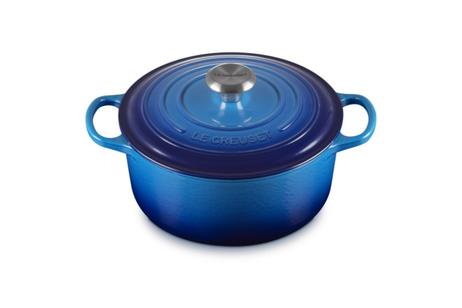 Le Creuset Støpejernsgryte Signature Azure 4, 2L (796-21177242202430)