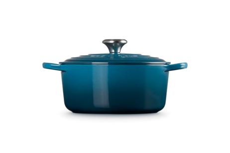Le Creuset Støpejernsgryte Signature Deep-Teal 4,2L (796-21177246422430)