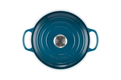 Le Creuset Støpejernsgryte Signature Deep-Teal 4,2L (796-21177246422430)