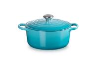 Le Creuset Støpejernsgryte Signature Caribbean 4, 2L (796-21177241702430)