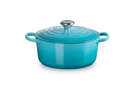 Le Creuset Støpejernsgryte Signature Caribbean 4,2L