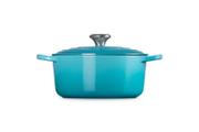 Le Creuset Støpejernsgryte Signature Caribbean 4, 2L (796-21177241702430)