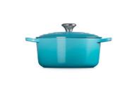 Le Creuset Støpejernsgryte Signature Caribbean 4, 2L (796-21177241702430)