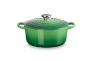 Le Creuset Støpejernsgryte Signature Bamboo-Green 4,2L (796-21177244082430)