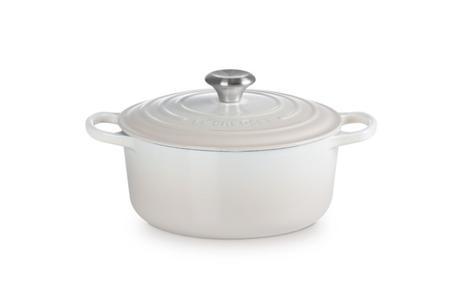 Le Creuset Støpejernsgryte Signature Meringue 4,2L