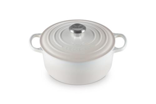 Le Creuset Støpejernsgryte Signature Meringue 4, 2L (796-21177247164430)
