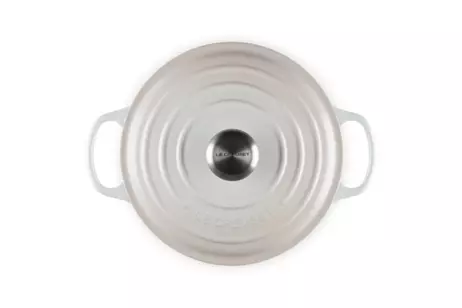 Le Creuset Støpejernsgryte Signature Meringue 4, 2L (796-21177247164430)