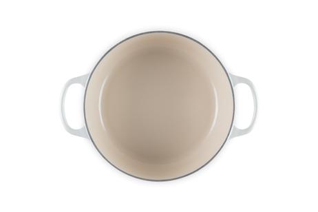 Le Creuset Støpejernsgryte Signature Meringue 4, 2L (796-21177247164430)