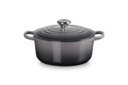 Le Creuset Støpejernsgryte Signature Flint 4, 2L (796-21177244442430)