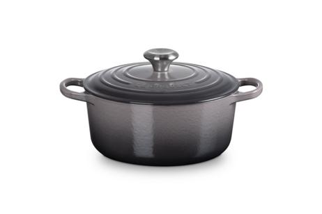Le Creuset Støpejernsgryte Signature Flint 4,2L