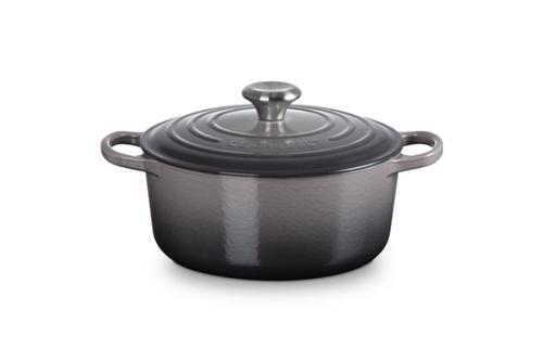 Le Creuset Støpejernsgryte Signature Flint 4, 2L (796-21177244442430)