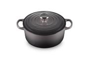 Le Creuset Støpejernsgryte Signature Flint 4, 2L (796-21177244442430)