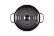 Le Creuset Støpejernsgryte Signature Flint 4, 2L (796-21177244442430)