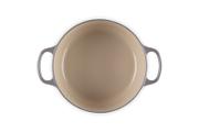 Le Creuset Støpejernsgryte Signature Flint 4, 2L (796-21177244442430)