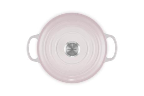 Le Creuset Støpejernsgryte Signature Shell-Pink 4, 2L (796-21177247774430)