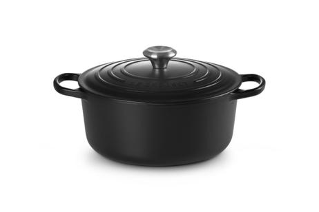 Le Creuset Støpejernsgryte Signature Matt-Sort 5, 3L (796-21177260000430)