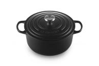 Le Creuset Støpejernsgryte Signature Matt-Sort 5, 3L (796-21177260000430)