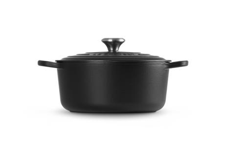 Le Creuset Støpejernsgryte Signature Matt-Sort 5, 3L (796-21177260000430)