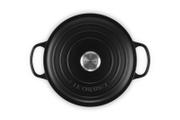 Le Creuset Støpejernsgryte Signature Matt-Sort 5, 3L (796-21177260000430)
