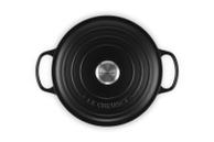 Le Creuset Støpejernsgryte Signature Matt-Sort 5, 3L (796-21177260000430)