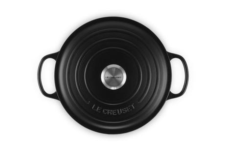 Le Creuset Støpejernsgryte Signature Matt-Sort 5, 3L (796-21177260000430)