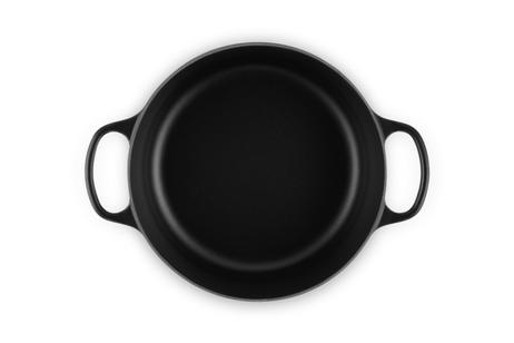 Le Creuset Støpejernsgryte Signature Matt-Sort 5, 3L (796-21177260000430)