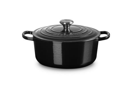 Le Creuset Støpejernsgryte Signature Sort 5,3L (796-21177261402430)