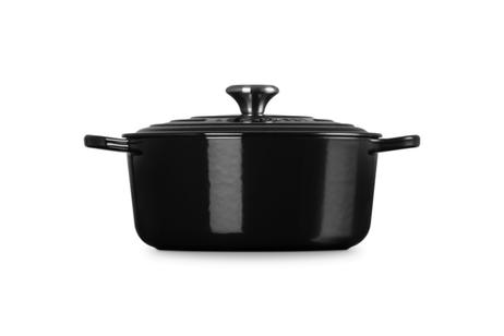 Le Creuset Støpejernsgryte Signature Sort 5,3L (796-21177261402430)