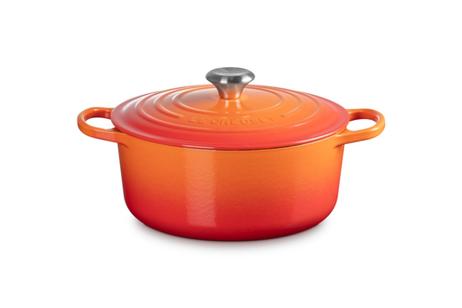 Le Creuset Støpejernsgryte Signature Volcanic 5,3L