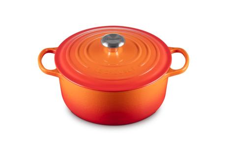 Le Creuset Støpejernsgryte Signature Volcanic 5, 3L (796-21177260902430)