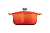 Le Creuset Støpejernsgryte Signature Volcanic 5, 3L (796-21177260902430)