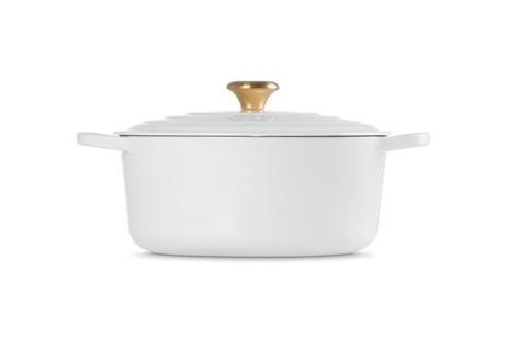 Le Creuset Støpejernsgryte Signature Hvit 6,7L (796-21177280101441)
