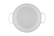 Le Creuset Støpejernsgryte Signature Hvit 6,7L (796-21177280101441)