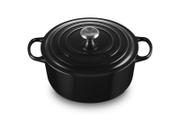 Le Creuset Støpejernsgryte Signature Sort 6,7L (796-21177281402430)