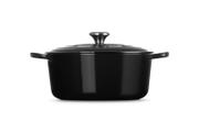 Le Creuset Støpejernsgryte Signature Sort 6,7L (796-21177281402430)