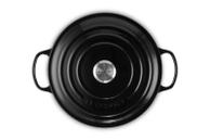 Le Creuset Støpejernsgryte Signature Sort 6,7L (796-21177281402430)