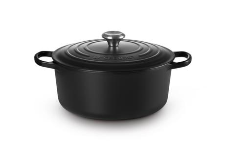 Le Creuset Støpejernsgryte Signature Matt-Sort 6,7L