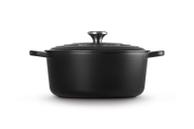 Le Creuset Støpejernsgryte Signature Matt-Sort 6, 7L (796-21177280000430)