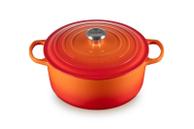 Le Creuset Støpejernsgryte Signature Volcanic 6, 7L (796-21177280902430)