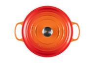 Le Creuset Støpejernsgryte Signature Volcanic 6, 7L (796-21177280902430)