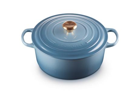 Le Creuset Støpejernsgryte Signature Chambray 6,7L (796-21177284344441)