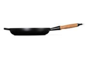 Le Creuset Støpejernspanne Signature Matt-Sort Ø28 (796-20258280000422)