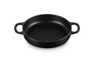 Le Creuset Støpejernspanne Everyday Matt-Sort Ø28 (796-20331280000422)