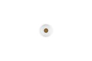Le Creuset Saltkvern Hvit Gullknott H21 (796-44002210100100)