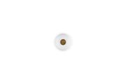 Le Creuset Pepperkvern Hvit Gullknott H21 (796-44001210100100)