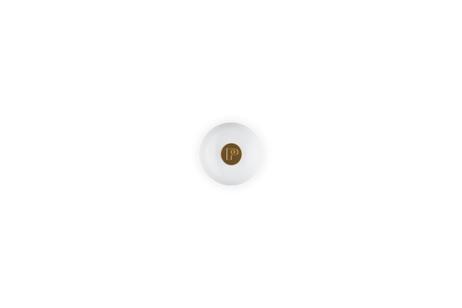 Le Creuset Pepperkvern Hvit H21 Gullknott (796-44001210100100)